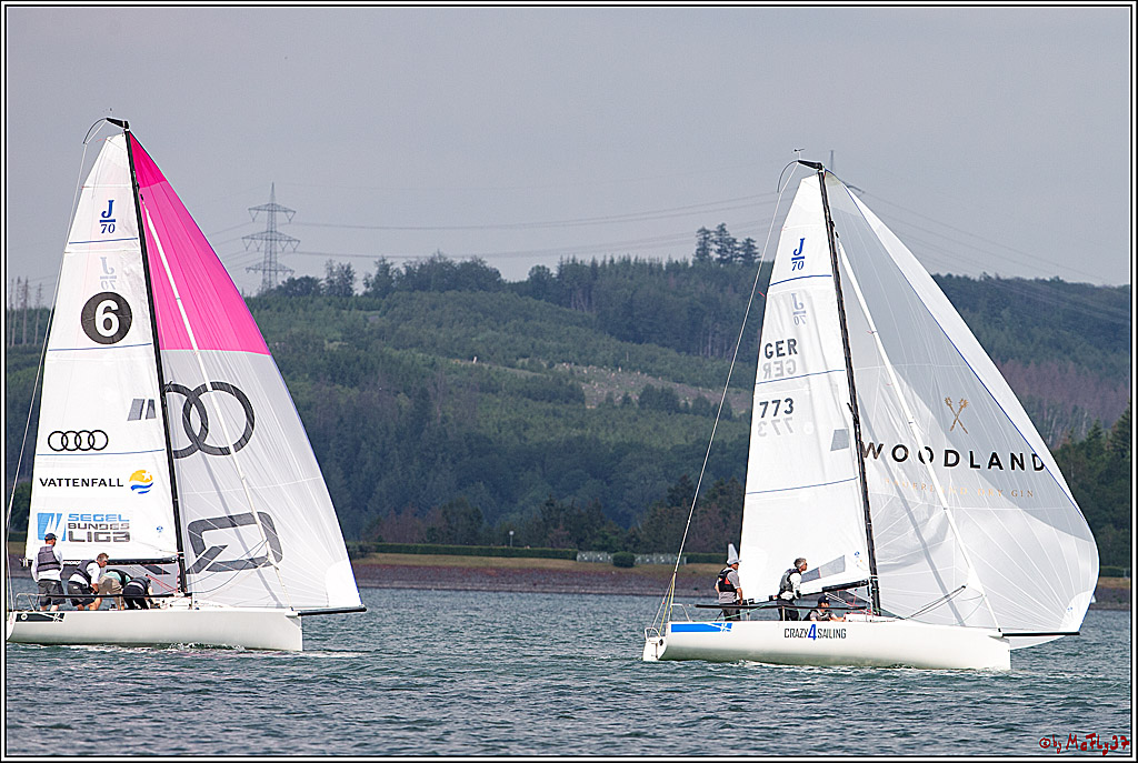 J70 - WOODLAND, 12.06.2021 Segelboot; Segeln; Woodland; Spinnaker; J70; Sorpesee; Sauerland